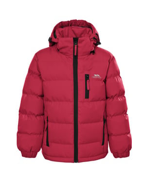 Trespass - Jongens Tuff Padded Winterjas (Rood)