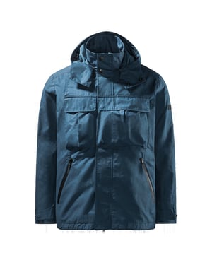 Jack Wolfskin Tech Lab The Utility heren marine jas