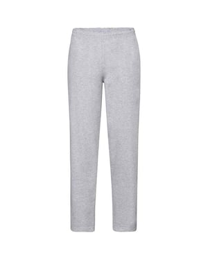 Fruit of the Loom Uniseks Classic Heather Open Hem Joggingbroek voor Volwassenen (Heide Grijs)