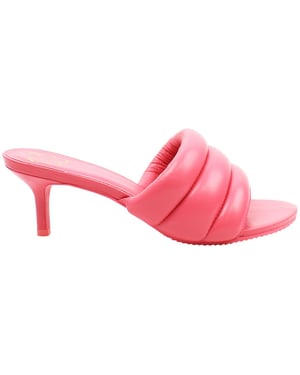 Ted Baker Lyna Womens Pink Heeled Mule Sandals