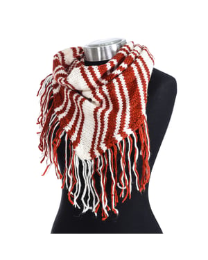 Knitted collar with fringe finish 118800 women