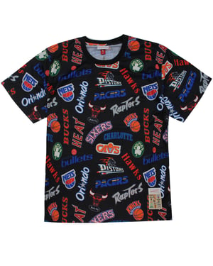 Mitchell & Ness All-Over Eastern Tee T-shirt för herrar