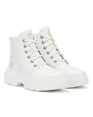 Timberland Greyfield Fabric Dam Vita Kängor