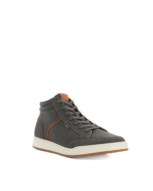 Dune Mens Streets - Canvas High Top Trainers