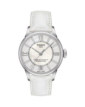 Tissot Chemin Des Tourelles Dames Witte Horloge T0992071611600