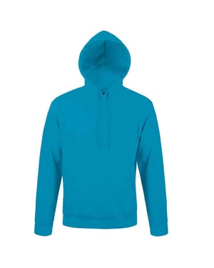 SOLS Unisex vuxen orm huvtröja för vuxna (Aqua)