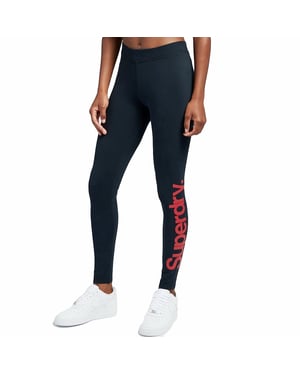 Superdry dameslegging met Core-logo