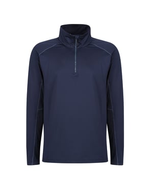 Regatta Heren Core Stretch Half Zip Midlayer (Marine)