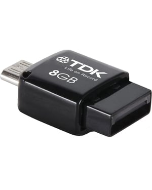 Aquarius Tdk 938472 - Memory 2 in 1 of 8 GB (mini USB to USB 2.0)