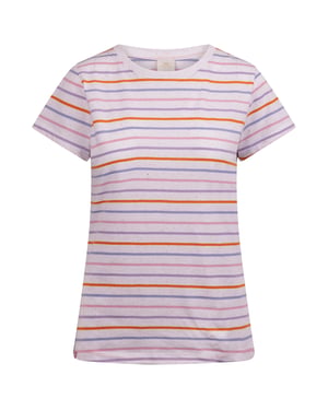 Trespass Dames/Dames Michaela Gestreept T-shirt (Wit/multikleurig)