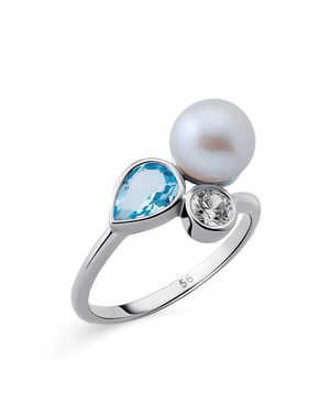 Orphelia Dames 925 Sterling Zilveren Ring - Zilver ZR-7498