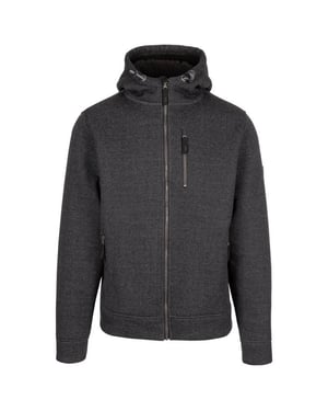 Trespass Heren Truther Marl Jacket (Zwarte mergel)