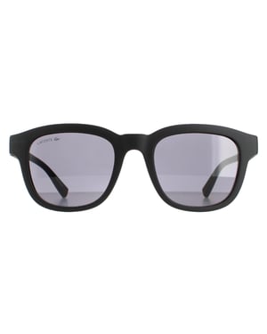 Lacoste Rectangle Mens Matte Black Grey L966S
