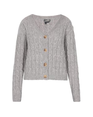 Dreimaster Vest Dames grijs melange