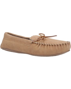 Hush Puppies Clyde Suede Men's Tan Slippers
