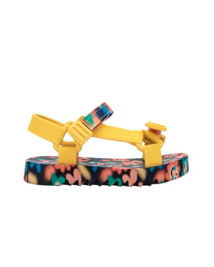 Playtime x Fabula Yellow/Black Sandals