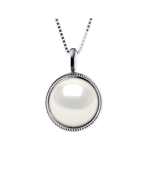 AURA zoetwater parel White 9-10 mm 925