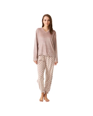 Lange mouwen pyjama JJBDP1101 vrouw