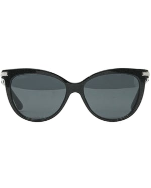 Jimmy Choo Axelle/G/S DXF zwarte zonnebril