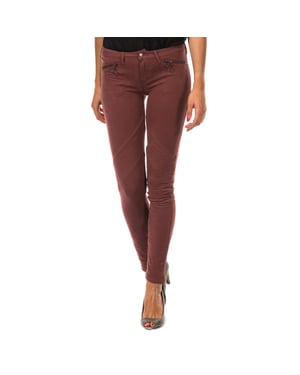 Elastisk byxa modell legging med bälteshällor 10DBF0752 kvinna