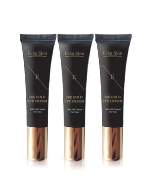 3x Under Eye Cream 24K Gold