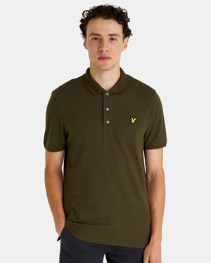 Lyle & Scott Polo SS Vanlig polotröja Grön