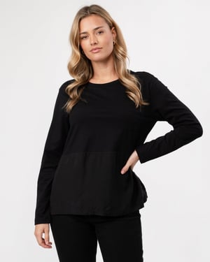 Woolrich Fluid Jersey LS Womens Tee