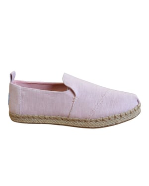 Toms Dekonstruerade rosa espadriller
