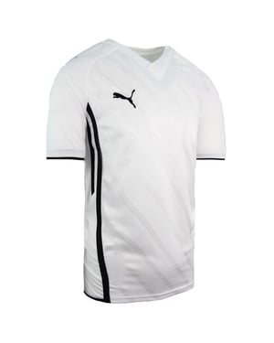 Puma PAOK FC tredjetröja V-ringad kortärmad vit T-shirt för barn 737356 01