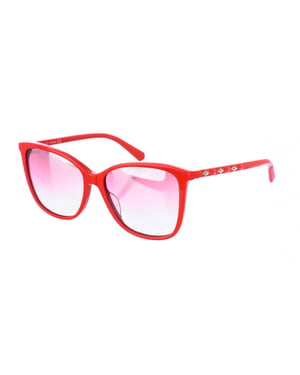 Metalen zonnebril met ovale vorm SK0222S dames