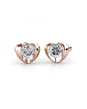 Simply Love oorbellen - Oostenrijks kristal