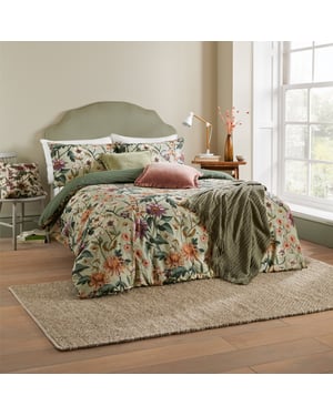 Wallflower Botanical Duvet Cover Set