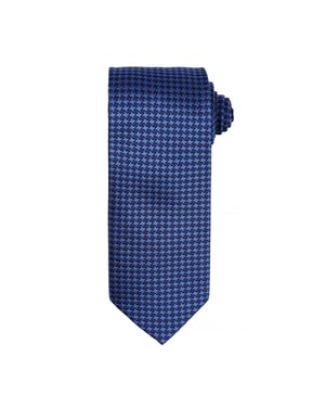 Premier Mens Puppy Tooth Formal Work Tie (Royal)