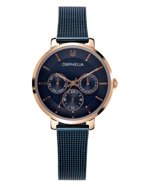 Orphelia Derby dameshorloge Blauw OR22902