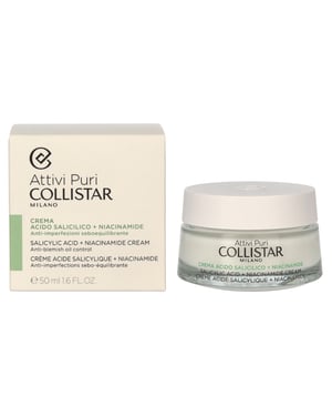 Collistar Attivi Puri Salicylic Acid + Niacinamide Cream50 ml.