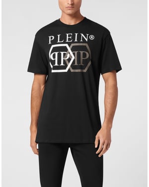 T-Shirt Ronde Hals Hexagon