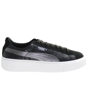 Puma Platform Safari Womens Black Trainers