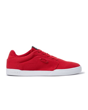Oakley Flyer Lace-Up Rood Canvas Heren Plimsolls 13551 465