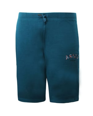 Asics Logo Mens Blue Shorts