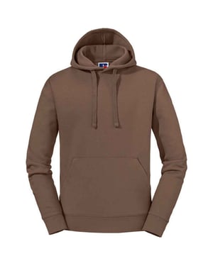 Russell Heren Authentieke Hoodie (Mokka Bruin)
