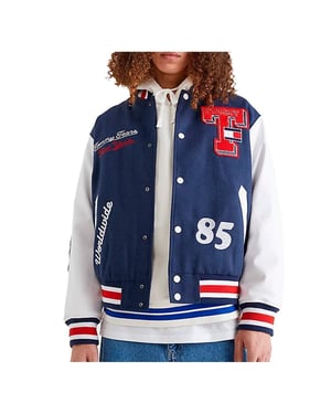 Tommy Jeans casual blouson in honkbalstijl voor heren