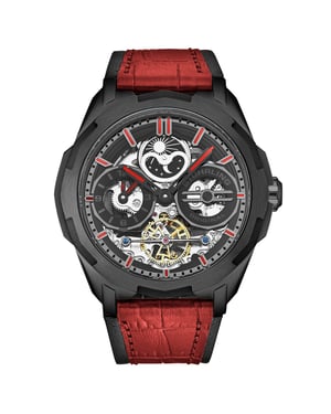 Dual Time Automatic Navigator 46mm Skeleton