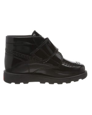 Kickers Fragma Hi Shine MTO kinderschoenen zwart