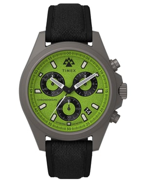Timex Field Post Chrono Heren Zwarte Horloge TW2V96400