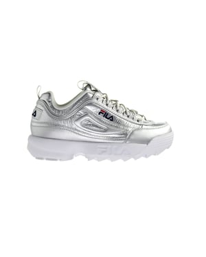 Fila Disruptor F Laag Dames Zilver Trainers