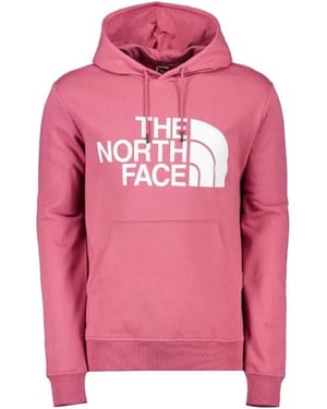 The North Face Standard Mens Hoodie in Red Violet