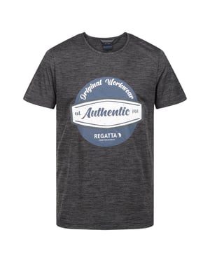 Regatta Mens Original Moisture Wicking T-Shirt (Seal Grey)