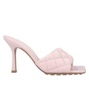 Bottega Veneta Gevoerde Muiltje roze