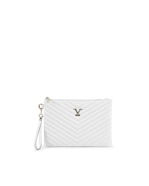19V69 Italia Womens Clutch White V613 52 SAUVAGE BIANCO