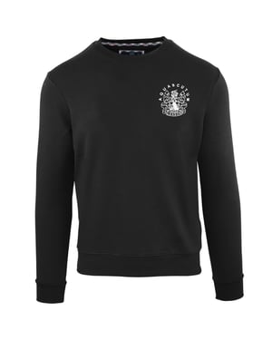 Aquascutum Aldis Chest Logo Svart Sweatshirt